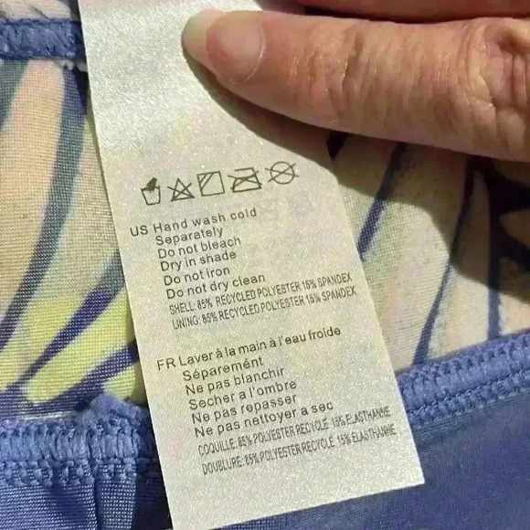 Sisstrevolution Womens Palm Macie Cheeky Swim Shorts Size Large - Picture 12 of 12